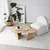 Hanah Home Klub sto Melted, 105x35x65 cm, Bež