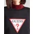 GUESS JEANS Majica ICONIC rdeča/črna/bela