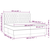 Krevet box spring s madracem LED svjetlosivi 200x200 cm baršun