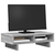 Stalak za monitor siva boja hrasta 50x27x15cm konstruirano drvo