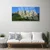 tulup.si Steklena slika Mount forest narava 100x50 cm 2 obešalnika