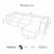 Rjava usnjena kotna zofa (desni kot) Madame - Windsor & Co Sofas