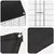 Kavez za piliće 2 pcs Srebrno 600 x 100 x 210 cm Cinkani čelik