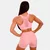 GymBeam Sportski grudnjak Mesh Panel Pink