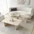 Hanah Home Set kafenih stočića, 105x35cm, Bež