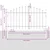 Vrtna Ograda 3 pcs Bijelo 170 x 140 cm Čelik s prahom premazan