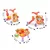 ECO TOYS Huangeru 4u1 Edukativna guralica, Roze