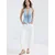 MANGO Top EVA  svetlo modra