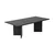 Hanah Home Klub sto Sabin, 119x40x60 cm, Crni