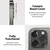 Ringke – Camera Styling za iPhone 12 Pro Max – srebrna boja