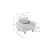 ATELIER DEL SOFA 1-Seat Sofa Sparrow 1 Tile Red Walnut