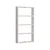 Hanah Home Zidna polica Quatro, 43,2x80x9 cm,