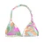 ONEILL Bikini Essentials Triangle svetlo modra/svetlo rumena/roza