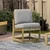 Vidaxl Vrtni stol 50,5x55x77 cm impregnirana borovina