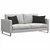 Jastučići za sofu 2 pcs Crna 60 x 40 cm tkanina