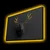 Wallity Slika sa LED osvetljenjem 4570KTLGDACT - 007, 45x70 cm