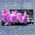 tulup.si Slika na platnu Flower na wall 140x70 cm