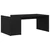 Kava Stol Crni hrast 90 x 45 x 35 cm Konstruirano drvo