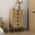 Hanah Home Maren 20429 visoka komoda 58 × 110 × 45 cm, Gölge Yunus