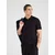 JACK & JONES Majica JJEAUSTIN črna
