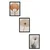 Wallity Uokvirena slika Huhu481S, 50x70 cm, 3 dijela