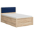 Postelja Kaspian 120T - 120x200 cm - sonoma hrast