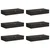 Kutija za spremanje 6 pcs Antracit 90 x 48 x 15 cm