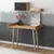 Hanah home Radni sto 100x81x60?cm Hrast-Tamnosivi