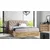 Boxspring postelja Wood 7 - 120x200 cm - hrast lancelot