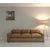 Flexistyle Lesena stenska ura LAMELE SQ 60cm rjava