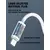 LDNIO CHARGING DATA CABLE BRAIDED (A-C) 25W 1M TYPE-C WHITE LS901_C