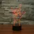 slomart ATL 3D LED nočna lučka V znak