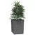 Sadilice 4 kom crne 30 x 30 x 37 cm od polipropilena