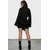 Žensko krilo KILLSTAR - Viki Asymmetric - Black - KSRA009759