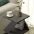 Hanah Home Klub sto Albeni, 29.6x54.2x29.6 cm, Tamnosivi