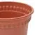 Saksije za biljke 6 pcs Crvena cigla O 12,5 x 10 cm Plastika