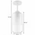 BRILAGI - LED plafonski luster RETRO GLASS 1xE27/60W/230V prečnik 14 cm beo