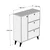 Hanah home Cipelarnik 90x105x35cm Hrast