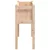 Vrtna sadilica s nogama 110 x 31 x 70 cm od masivne borovine
