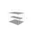 Hanah Home Pomoćni stočić Lifon Atlantic Pine, Braon