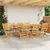 Sklopiva stolica s jastukom 8 pcs Siva 49 x 57,5 x 92 cm
