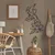 WallXpert metalni zidni ukras 5295, geometrijska mapa Velike Britanije, 36 x 60 cm, crni