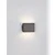 OTI ZIDNA LAMPA SREBRNA LED 10W 487lm 3000K IP20