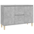 Komoda siva boja betona 101x35x70 cm od konstruiranog drva