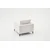 ATELIER DEL SOFA Fotelja Berlin Cream Black