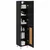 Highboard Crni hrast 34,5 x 34 x 90 cm Konstruirano drvo