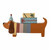 Lesen svečnik Charlie – Bloomingville Mini