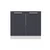 Hanah Home kuhinjski element Minar 4146, 90 cm, beli / antracit