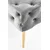 Halmar Tabure ATHENA gray/gold (1p=1szt)
