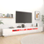 TV ormarić s LED svjetlima bijeli 300 x 35 x 40 cm
